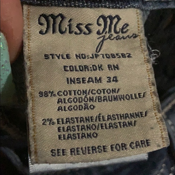 Women’s Gold edition Miss me jeans - Picture 3 of 5